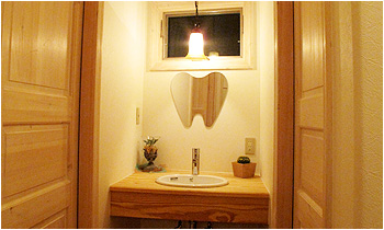 くぼた歯科クリニックのパウダーコーナー